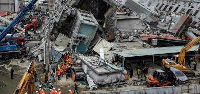 بوومەلەرزەیەک بە گوڕی 6.8 پلە تایوانی هەژاند