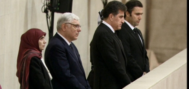 President Nechirvan Barzani pays final respects to Queen Elizabeth II, ahead of state funeral