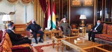 Serok Barzanî û Bafil Talebanî civiyan