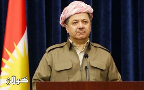 سەرۆک بارزانی سەرەخۆشی لە خانەوادەی شێخ عەدنان نەقشبەندی دەکات