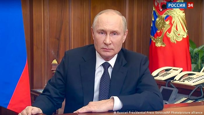 Putin announces partial mobilization