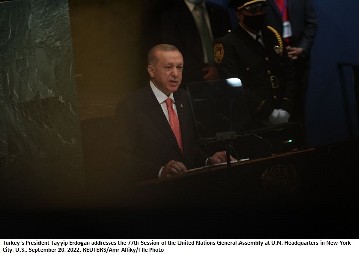 Turkey's Erdogan to hold meeting on Russian Mir payments, possible sanctions -sources