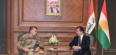 Serokwezîr Mesrûr Barzanî pêşwazî li Fermandarê Giştî yê Hêzên Hevpeymanan kir