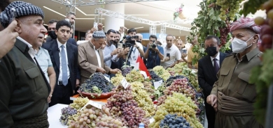 Bi amadebûna Serok Barzanî pêşmgeha hengîv û tirê hate vekirin