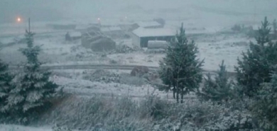 Li sê bajarên Bakûr yekem berfa salî barî