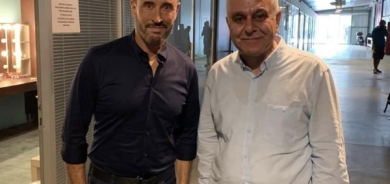 ئەحمەد محەمەد و كازم ساهیر لە كارێكی هونەریی هاوبەشدا