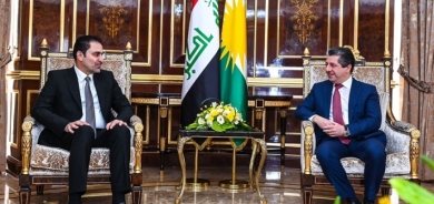 سه‌رۆکی‌ حکوومەتی هه‌رێمی کوردستان، پێشوازی له‌ موحسین مه‌نده‌لاوی، جێگری یه‌که‌می سه‌رۆکی ئه‌نجوومه‌نی نوێنه‌رانی عێراق کرد.