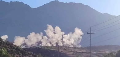 المدافع الإيرانية تقصف مناطق بقضاء جومان في أربيل