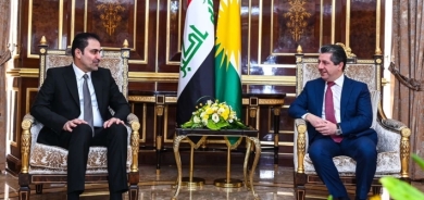 Serokê Hikûmeta Herêma Kurdistanê pêşwazî li Cîgirê Yekem ê Serokê Parlamentoya Iraqê kir