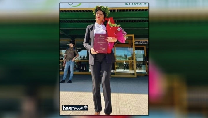 Jineke Kerkûkî bawernameya doktorayê di pijîşkiya atomî de wergirtiye