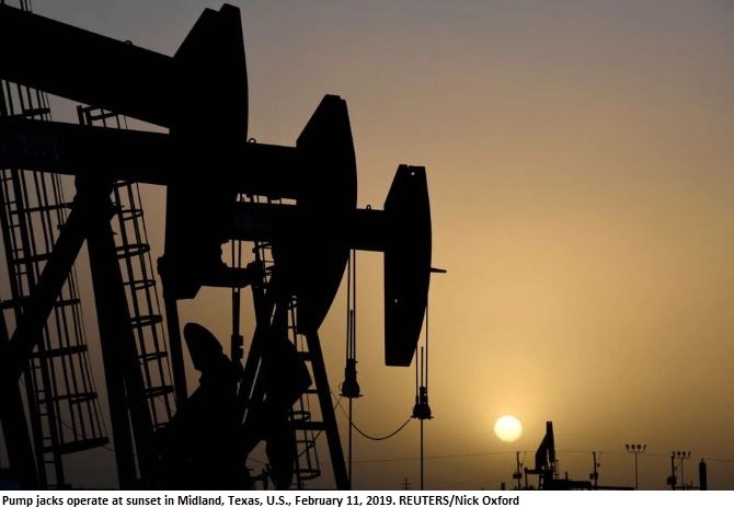 Oil jumps nearly $4 as OPEC+ weighs biggest output cut since 2020