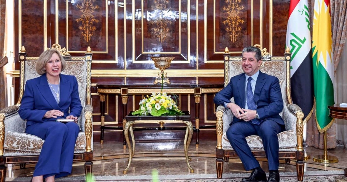 PM Masrour Barzani separately meets both Australian and Russian  Ambassadors to Iraq
