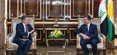 مسرور بارزاني ونيكولاس غرينجر يؤكدان على أهمية استئناف الحوار بين كورد سوريا