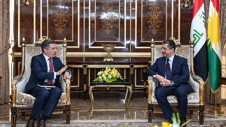 مسرور بارزاني ونيكولاس غرينجر يؤكدان على أهمية استئناف الحوار بين كورد سوريا