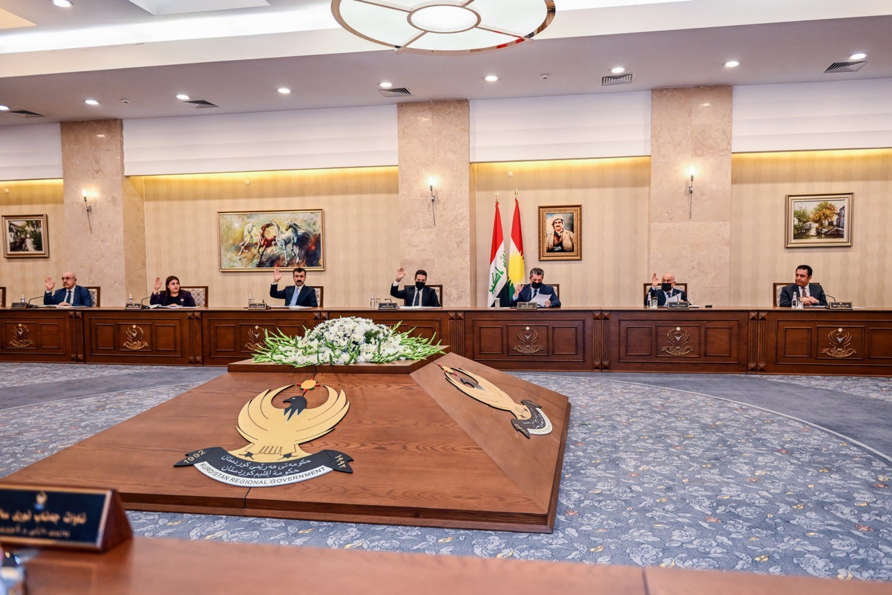 مجلس وزراء إقليم كوردستان يقر مشروع قانون 