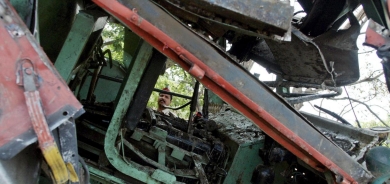 بەهۆی وەرگەڕانی پاسێكی نەفەرهەڵگر لە هیندستان بە دەیان کەس کوژران و بریندار بوون