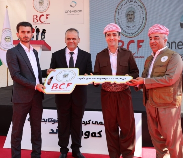 رێوڕەسمی کردنەوەی قوتابخانەی کەونە گوند لە سنووری قەزای مێرگەسۆر