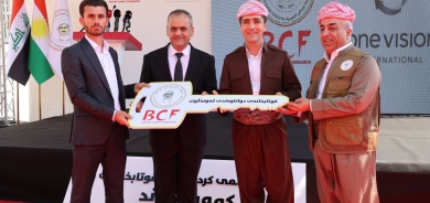 رێوڕەسمی کردنەوەی قوتابخانەی کەونە گوند لە سنووری قەزای مێرگەسۆر