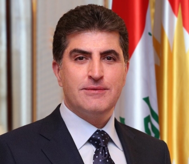 سه‌رۆک نێچیرڤان بارزانی پیرۆزباهیێ ل ئێزدیان دکه‌ت