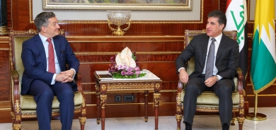 President Nechirvan Barzani receives US Special Envoy to Northeast Syria