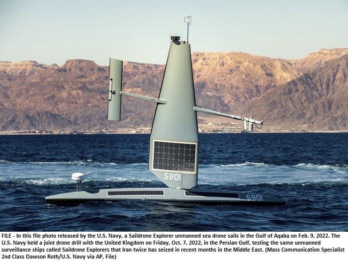 US, UK hold drone drill in Persian Gulf after Iran seizures