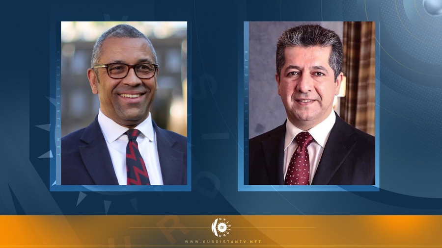 Wezîrê derve yê Brîtanyayê telefûna Serokwezîr kir