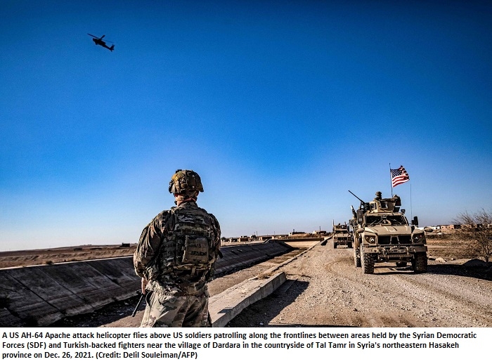 U.S. says failed rocket attack targeted American troops in Syria