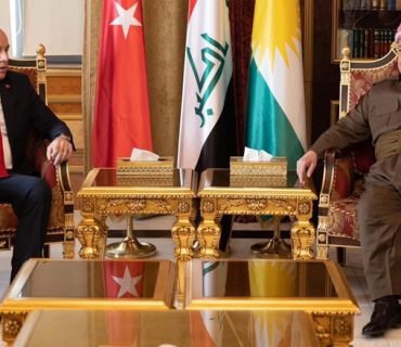 سەرۆک بارزانی پێشوازی لە باڵیۆزی تورکیا لە عێراق دەکات