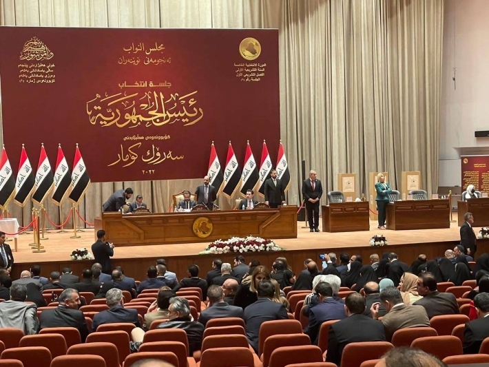 اجراء غير مسبوق.. البرلمان العراقي يمنع دخول مراسلي الوكالات لجلسة انتخاب الرئيس