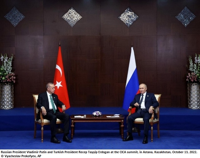 Erdogan orders technical study on Russian gas hub proposal