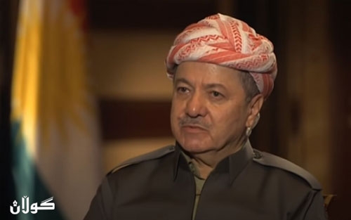 پەیامی سەرەخۆشیی سەرۆك بارزانی بۆ خانەوادەی قوربانیانی ڕووداوەكەی هەولێر