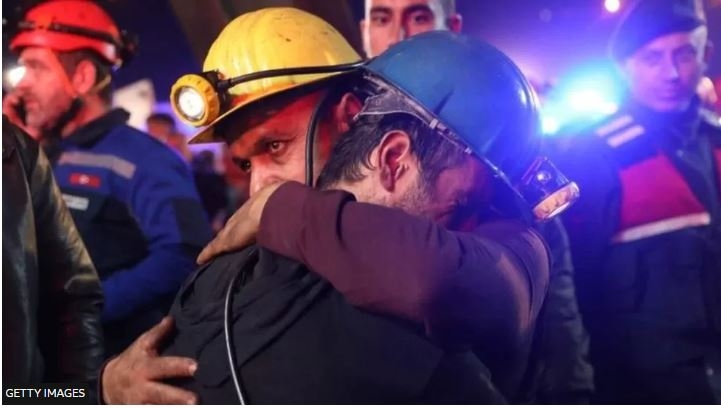 Turkish mine explosion kills 40 and leaves many trapped