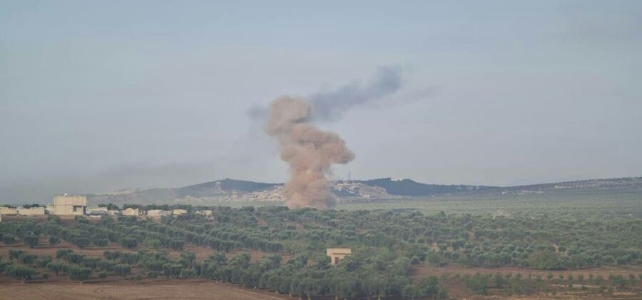 Rûsyayê baregehên çeteyan li Kefer Cenê û Ezazê bombe kirin