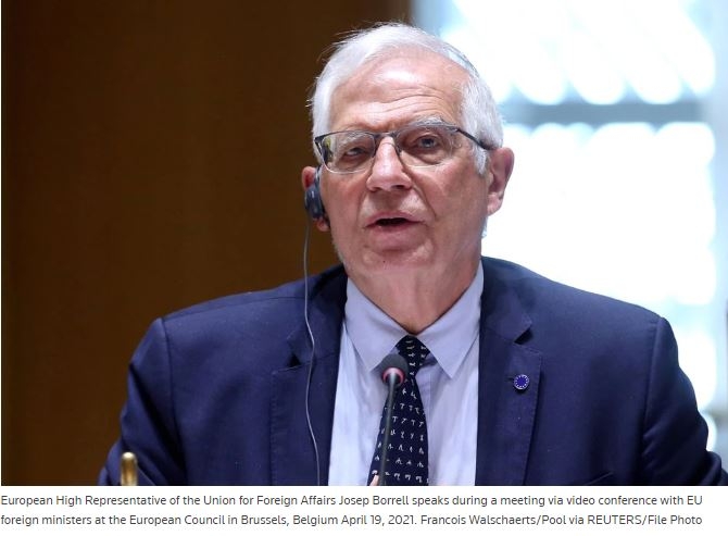 EU to slap human rights sanctions on Iran, warns of more over Ukraine