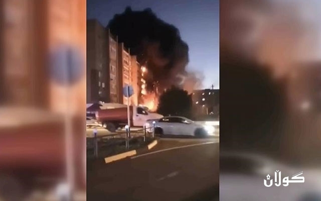 ژمارەی قوربانیانی کەوتنەخوارەوەی فڕۆکەیەکی شەڕکەر لە ڕووسیا گەیشتە ١٣ کەس