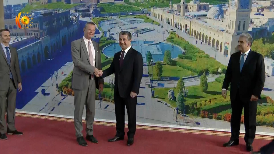 Serokwezîr li gel Konsulus û nunerên welatên biyanî dicive