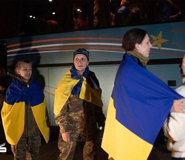 کیێڤ: لە پرۆسەی ئاڵوگۆڕی زیندانیان لەگەڵ ڕووسیا ١٠٨ ژنی ئۆکراینی ئازاد کران