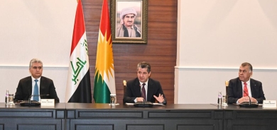 PM Masrour Barzani meets with foreign representatives in Kurdistan Region