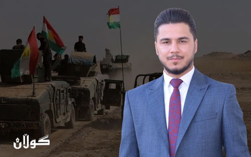 بەڵێ لێرە بە گۆرانی (ھا گۆلا تەمە) ‎چۆکمان بە دوژمن دانا!