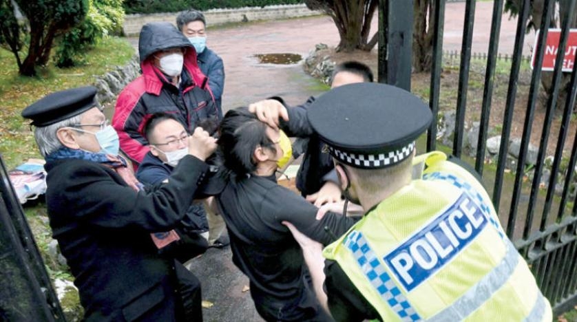 توتر في العلاقات البريطانية ـ الصينية