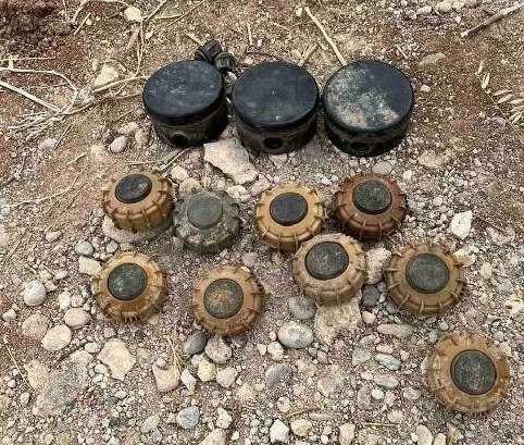 في دهوك.. رفع 11 لغماً أرضياً مضاداً للأشخاص