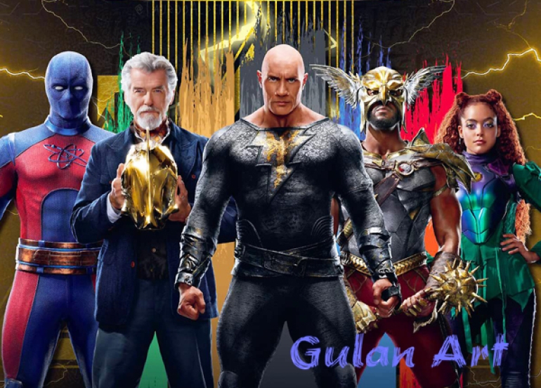 دوەین جۆنسون لە یەكەم نمایشی فیلمەكەیدا بە شێوەیەكی جیاواز دەركەوت