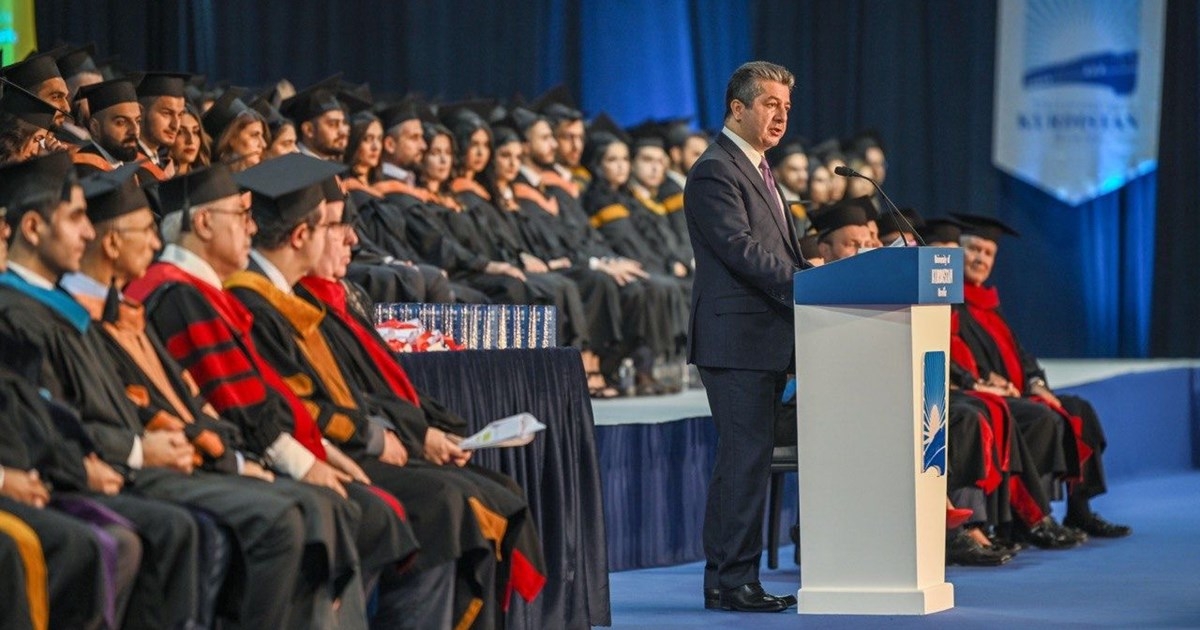 PM Masrour Barzani’s Commencement Speech at University of Kurdistan - Hawler
