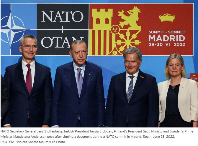 EXCLUSIVE In letter, Sweden lists 'concrete actions' on Turkey's concerns over NATO bid