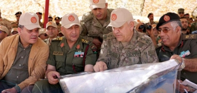 الدبيبة يشرف على مناورة عسكرية غرب ليبيا