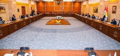 مجلس وزراء إقليم كوردستان يجتمع لبحث عدة موضوعات