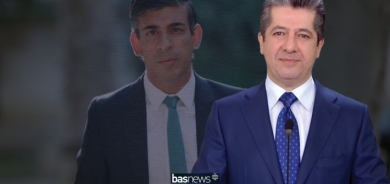 Mesrûr Barzanî pîrozbahî li Serokwezîrê nû yê Brîtanyayê kir