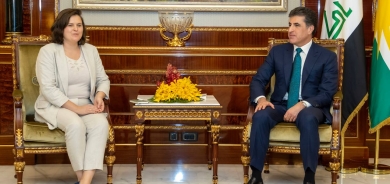 President Nechirvan Barzani meets with a delegation of the German Bundestag