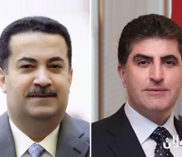 سه‌رۆك نێچيرڤان بارزانى و سه‌رۆك وه‌زيران ئه‌لسوودانى، دۆخى عێراق تاوتوێ ده‌كه‌ن