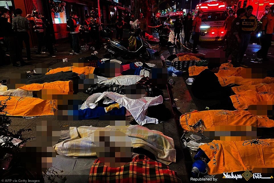 لە کۆریای باشوور زیاتر لە 150 کەس گیانیان لەدەستدا